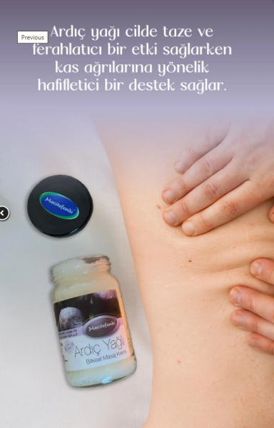 MECİTEFENDİ ARDIÇ YAĞLI MASAJ KREMİ 90 ML