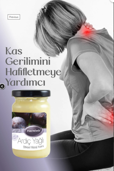 MECİTEFENDİ ARDIÇ YAĞLI MASAJ KREMİ 90 ML