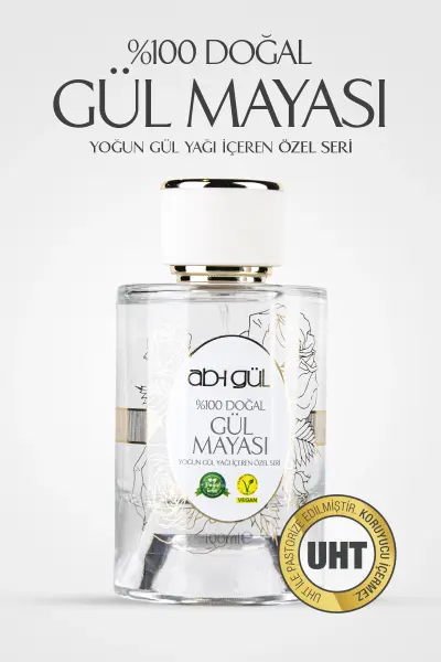 %100 Saf Gül Mayası 100 ML | Eşsiz Rosa Damascena Güllerinden